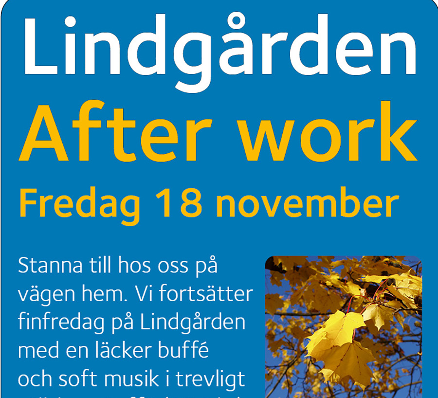 After work 18 november