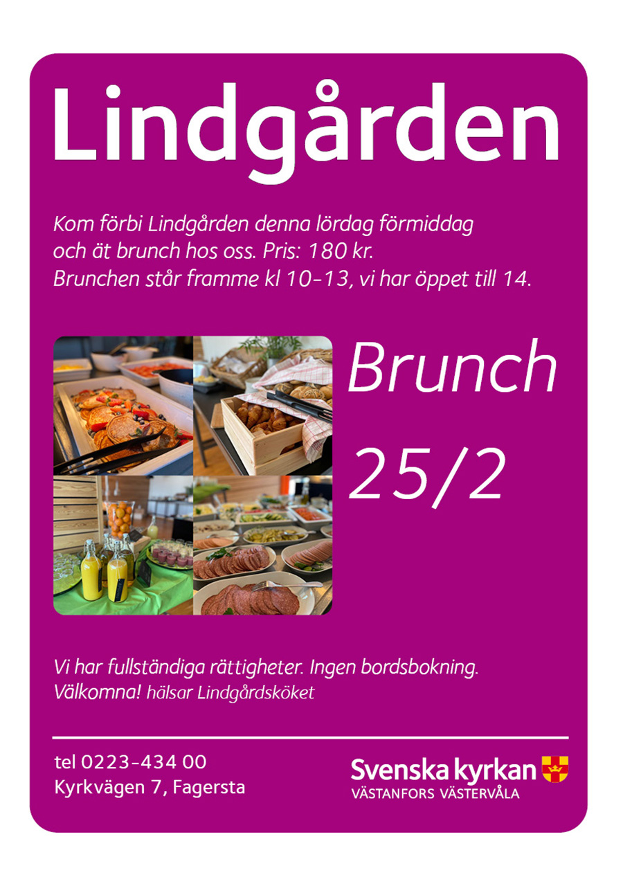 Brunch på Lindågrden