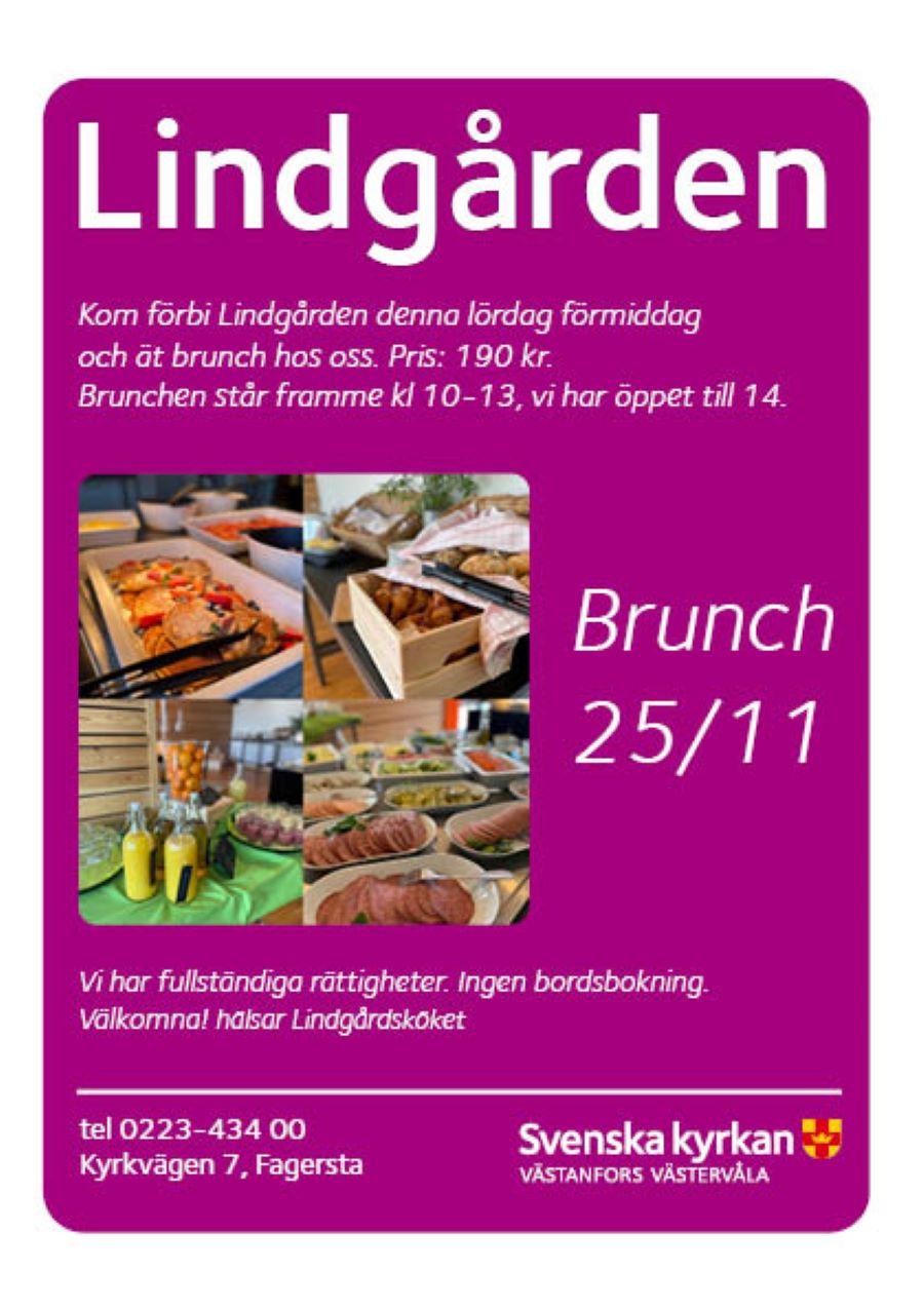 Brunch på Lindgården