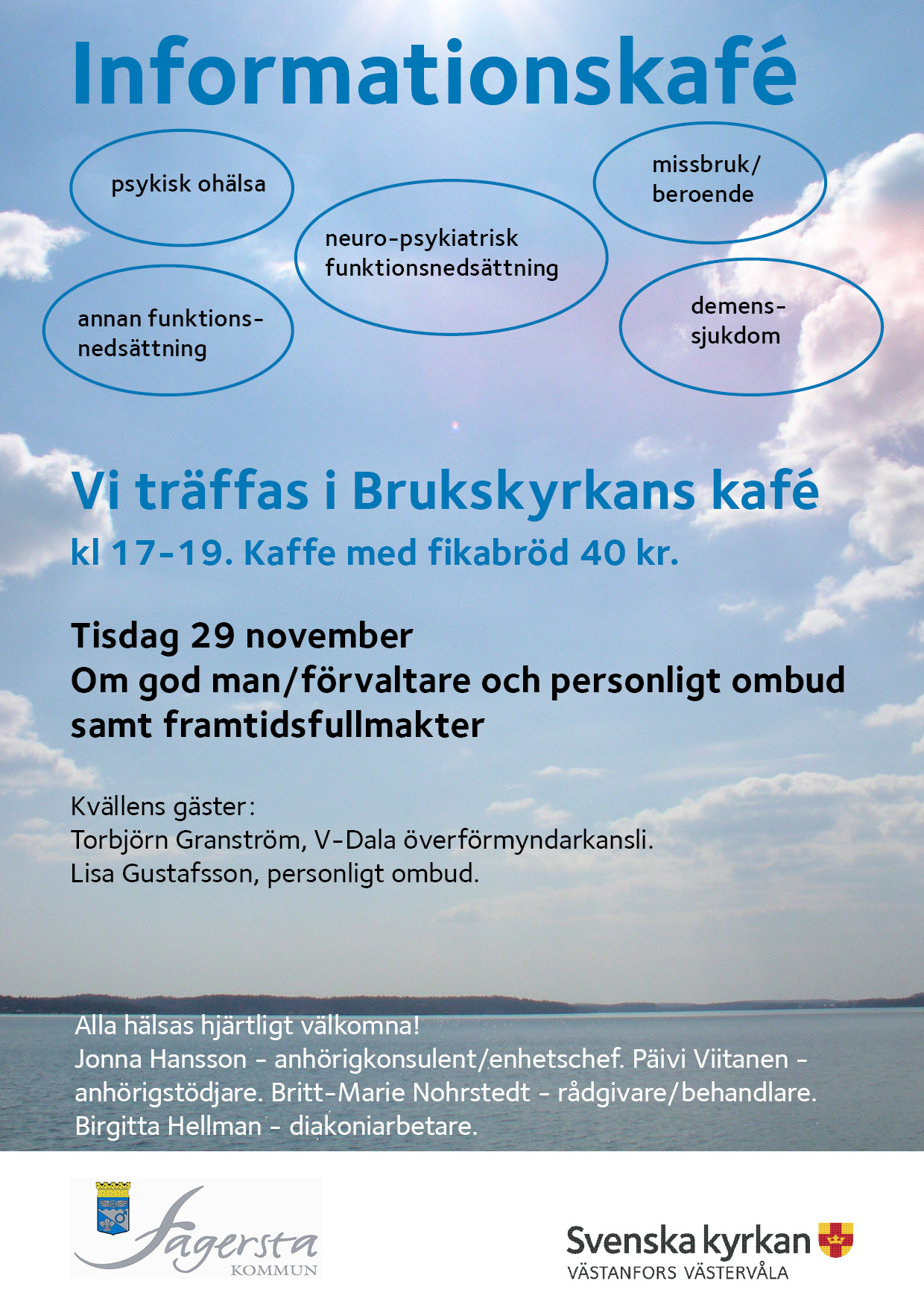 Informationskafé 29 november