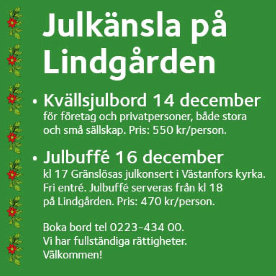 Julkänsla på Lindgården