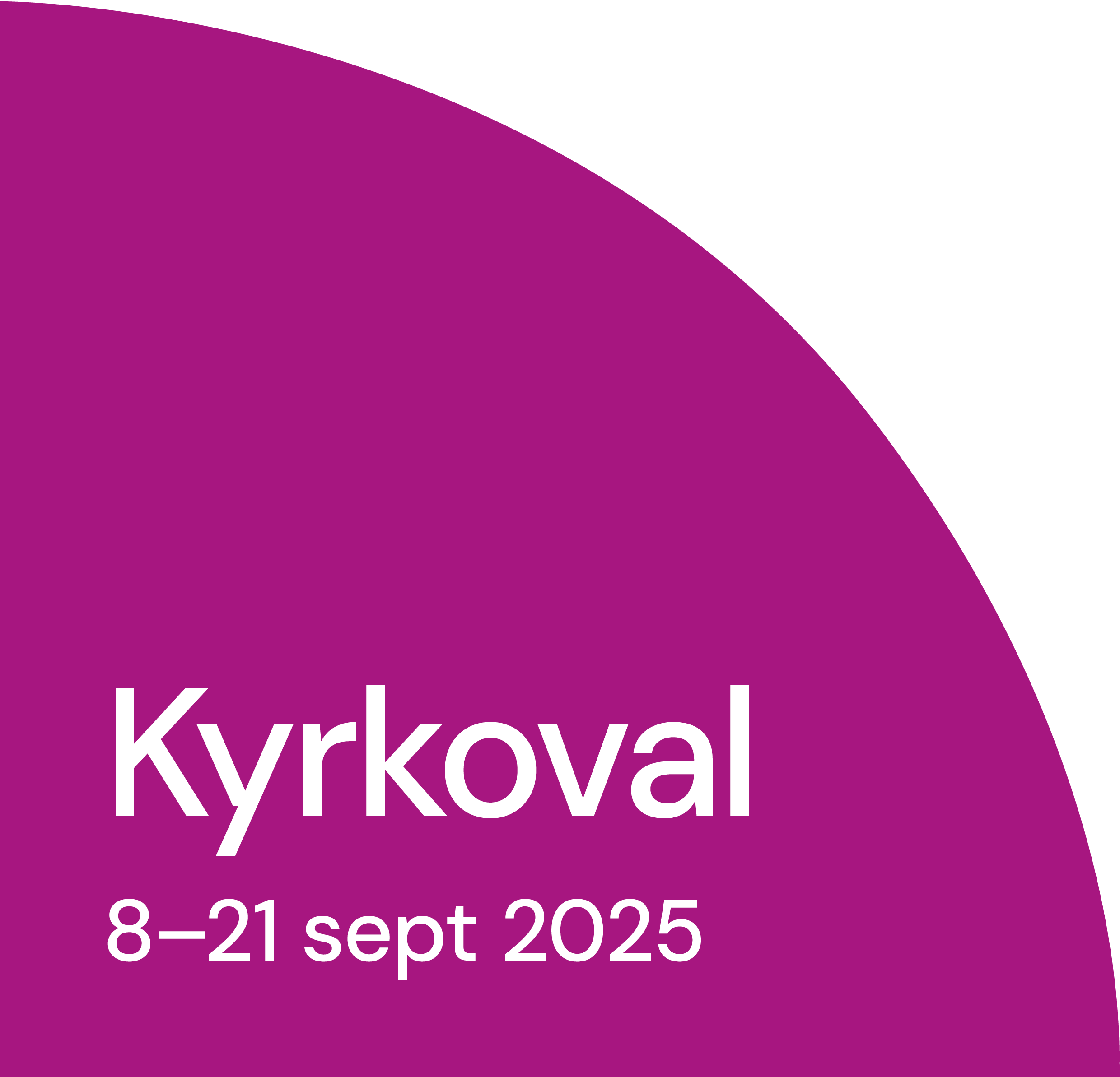 Kyrkoval 21 september