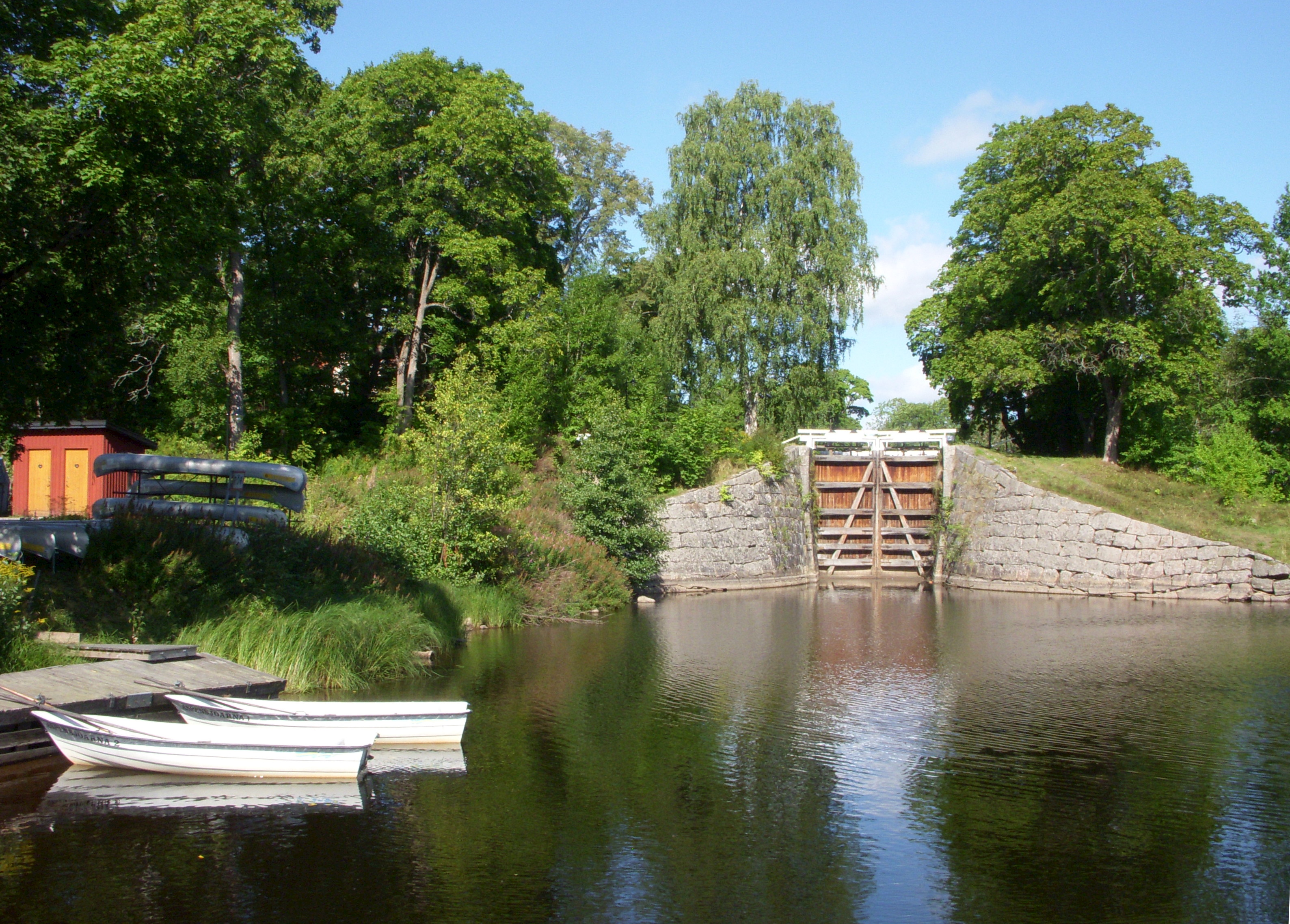 Kanalotta på Västanfors hembygdsgård