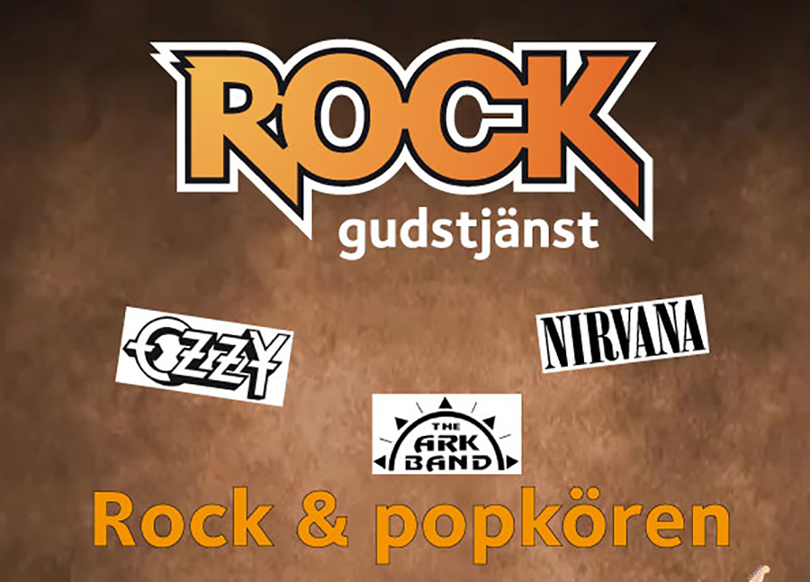 Rockgudstjänst i Västanfors kyrka