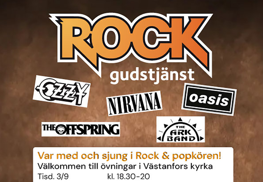 Var med och sjung i Rock & popkören!