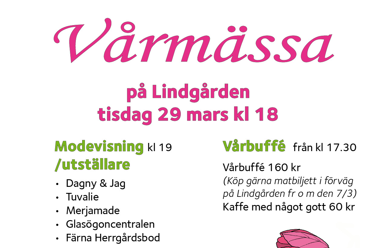 Vårmässa med modevisning